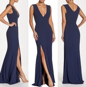 Dress The Population Sandra Side Slit Dress XL